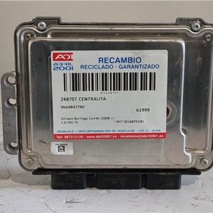 CENTRALITA Citroen berlingo combi (2008->) 1.6 HDi 75 9HT (DV6BTED4) 9HT(DV6BTED4) 9664843780 BLANCO    uce 20DP48