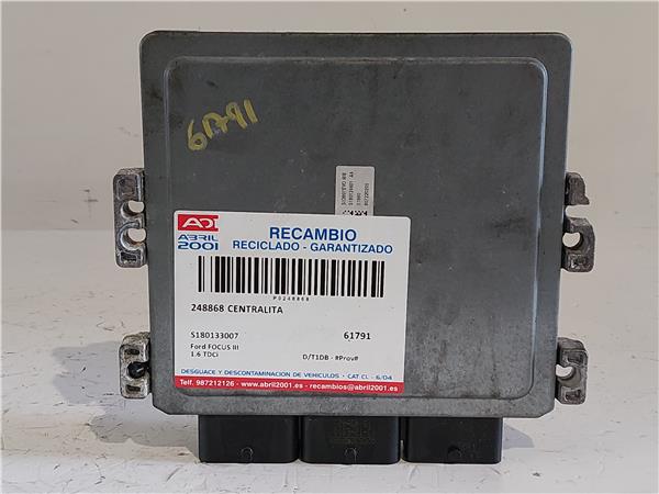 CENTRALITA Ford focus iii 1.6 TDCi D/T1DB - #Prov# DT1DBPROV S180133007 GRIS uce