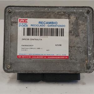 CENTRALITA Seat leon (1m1)(11.1999->) 1.6 16 V AZD 036906034CP 36906034CP GRIS PLATA    uce ERT