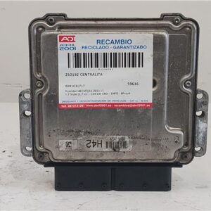 CENTRALITA Hyundai i40 (vf)(11.2011->) 1.7 Style [1,7 Ltr. - 104 kW CRDi CAT] D4FD - #Prov# D4FDPROV 0281031717 281031717 BLANCO    uce