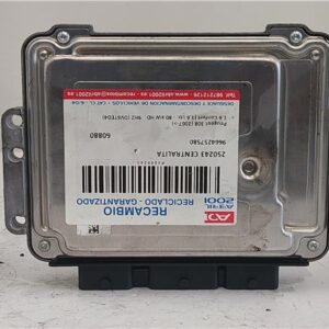 CENTRALITA Peugeot 308 (2007->) 1.6 Confort [1,6 Ltr. - 80 kW HDi FAP CAT (9HZ / DV6TED4)] 9HZ (DV6TED4) 9HZ(DV6TED4) 9664257580 AZUL    uce 20DP43