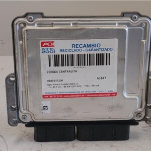 CENTRALITA Opel vivaro combi (2019->) 1.5 L [1,5 Ltr. - 88 kW CDTI DPF] YH01 - #Prov# YH01PROV 0281037200 281037200 GRIS    uce