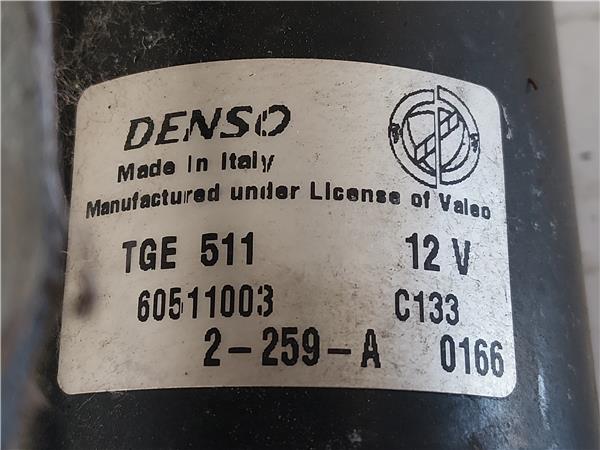 MOTOR LIMPIAPARABRISAS DEL. Fiat ii punto (188) berlina (1999->) 1.2 Natural Power 188 A4.000 188A4000 60511003 AZUL Delanteras delanteros - Imagen 3