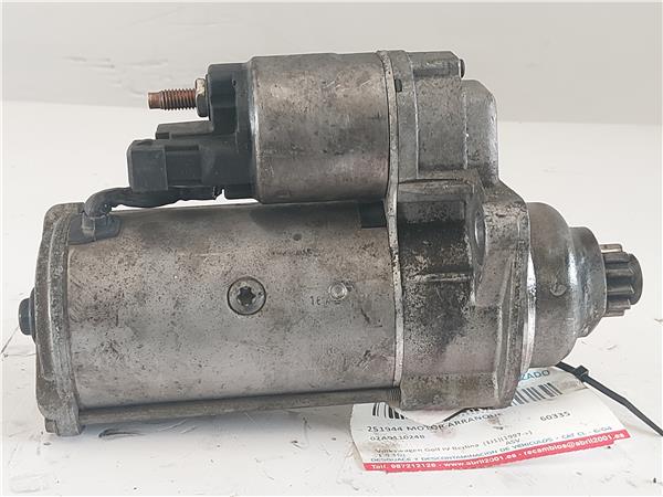 MOTOR ARRANQUE Volkswagen golf iv berlina (1j1)(1997->) 1.9 TDI ASV 02A911024B 2A911024B GRIS de EGS