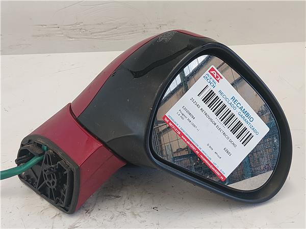RETROVISOR ELECTRICO DCHO. Peugeot 308 (2007->) 1.6 HDi D-9HX - #Prov# D9HXPROV E20208094 GRANATE Derecho Espejo