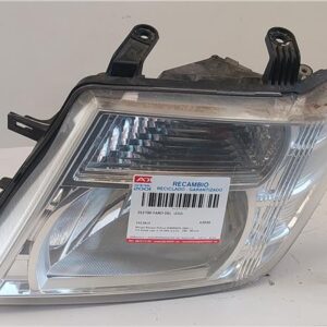 FARO DEL. IZDO. Nissan navara pickup (d40m)(05.2005->) 3.0 Doble Cab LE V6 4X4 [3,0 Ltr. - 170 kW V6 dCi CAT] V9X - #Prov# V9XPROV E413814 NEGRO    Bombillas Delanteras delanteros Izquierdas izquierdos Lámparas luces Luz Pilotos