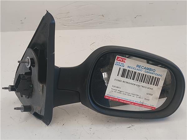 RETROVISOR ELECTRICO DCHO. Renault megane i classic (la0)(1996->) 1.4 16V (LA0D, LA1H, lA0W, LA10) G/ K4J C7 - #Prov# GK4JC7PROV E2018011 BLANCO Derecho Espejo