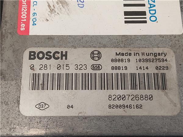 CENTRALITA Renault laguna iii berlina (2007->) 2.0 dCi (BT0K, BT0J, BT1A, BT1D) D/ M9R N7 - #Prov# DM9RN7PROV BOSCH/0281015323 BOSCH0281015323 NEGRO uce - Imagen 3