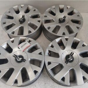 CONJUNTO DE 4 LLANTAS ALUMINIO Citroen c4 berlina (06.2004->) 1.6 16V G-NFU GNFU 6.5JX17-CH4-26 65JX17CH426 NEGRO