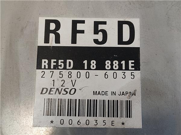 CENTRALITA Mazda 6 berlina (gg)(2002->) 2.0 DI D/ RF - #Prov# DRFPROV 275800-6251 2758006251 DENSO RF5D18881C DENSORF5D18881C GRIS DENSO uce - Imagen 3