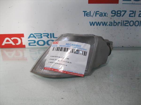 INTERMITENTE DEL. IZDO. Citroen xantia berlina (1998->) 1.9 Turbo D DHX (XUD9TF/BTF) DHX(XUD9TFBTF) GRIS PLATA Delanteras delanteros Izquierdas izquierdos pilotos