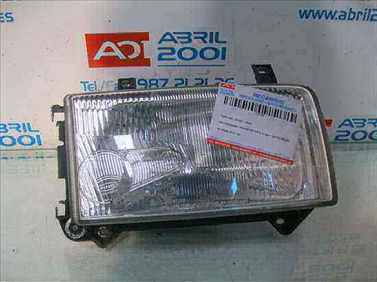 FARO DEL. DCHO Volkswagen transporter iv furgón (70xa) 2.5 TDI ACV AMARILLA Bombillas delanteras Delanteros Derechas Derechos Lámparas luces Luz piloto Pilotos