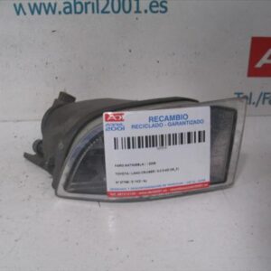 FARO ANTINIEBLA Toyota land cruiser (j12)(2003->) 3.0 D-4D (KDJ120) D 1KD - #Prov# D1KDPROV E130874 NEGRO    Bombillas Lámparas luces Luz Pilotos
