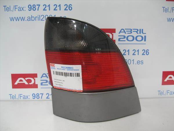 PILOTO TRA. DCHO. Saab 9-5 berlina (->06.2001) 2.0 t B205E GRIS Bombilla Derecha derecho Faro Lámpara Luz Trasera trasero