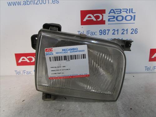 FARO DEL. DCHO Nissan pickup (d22)(02.1998->) 2.5 Tdi TD25TI E42520502 VERDE Bombillas delanteras Delanteros Derechas Derechos Lámparas luces Luz piloto Pilotos