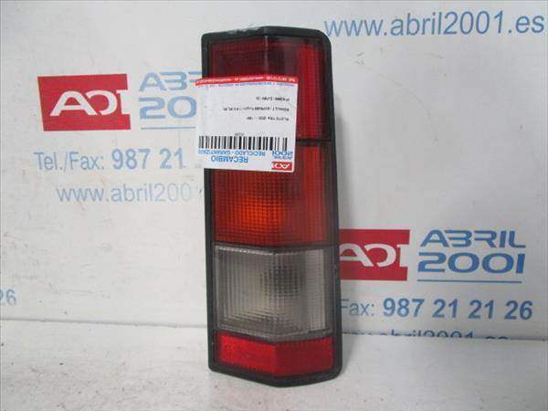 PILOTO TRA. IZDO. Renault express furgón (f40_, g40_) 1.6 D D-F8M - #Prov# DF8MPROV ROJO Bombilla Faro Izquierdo Lámpara lateral Luz Trasero