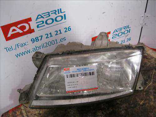 FARO DEL. IZDO. Saab 9-5 berlina (->06.2001) 2.0 t B205E AZUL OSCURO Bombillas Delanteras delanteros Izquierdas izquierdos Lámparas luces Luz Pilotos