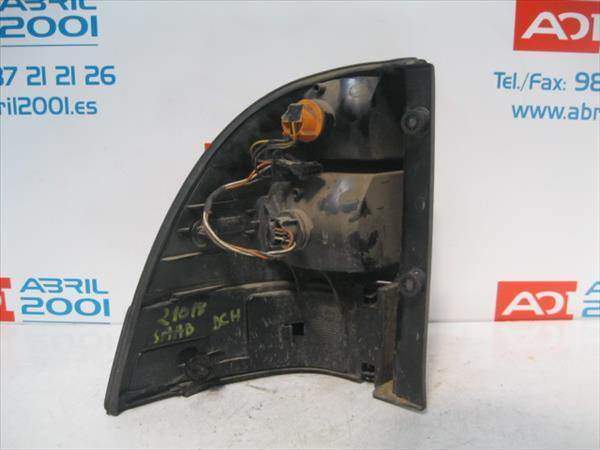 PILOTO TRA. DCHO. Saab 9-5 familiar (->06.2001) 2.0 t B205E GRIS Bombilla Derecha derecho Faro Lámpara Luz Trasera trasero