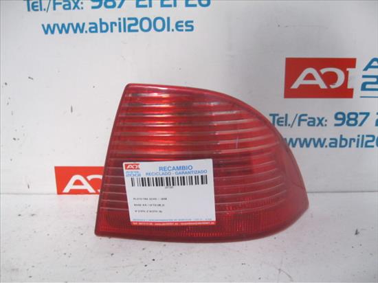 PILOTO TRA. DCHO. Saab 9-5 berlina (->06.2001) 1.9 TiD Z 19 DTH Z19DTH PLATA Bombilla Derecha derecho Faro Lámpara Luz Trasera trasero