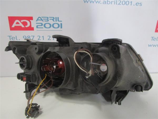 FARO DEL. IZDO. Saab 9-3 berlina (2003->) 2.2 TiD D223L NEGRO Bombillas Delanteras delanteros Izquierdas izquierdos Lámparas luces Luz Pilotos - Imagen 2
