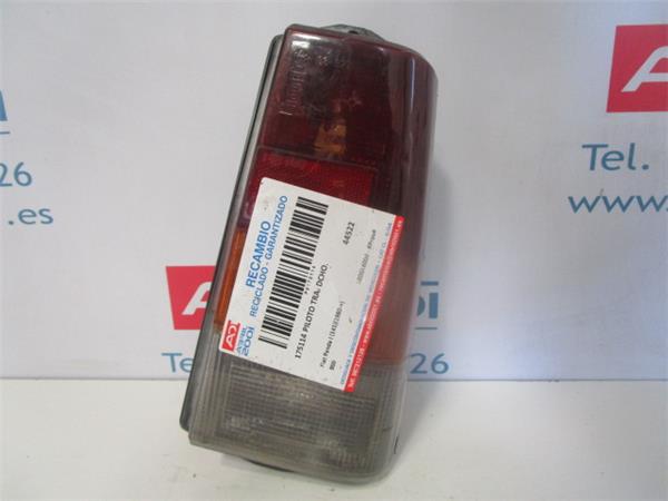 PILOTO TRA. DCHO. Fiat i panda (141)(1980->) 900 100GL6000 - #Prov# 100GL6000PROV BLANCO Bombilla Derecha derecho Faro Lámpara Luz Trasera trasero