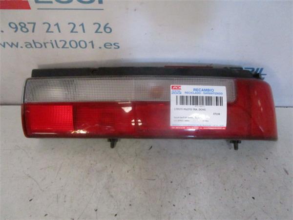 PILOTO TRA. DCHO. Suzuki swift berlina (sf/ea)(1989->) 1.3 (SF413, AB35) G13BA BLANCO Bombilla Derecha derecho Faro Lámpara Luz Trasera trasero - Imagen 2