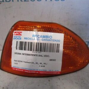 INTERMITENTE DEL. IZDO. Opel astra f fastback (53_, 54_, 58_, 59_) 1.6 Si C 16 SE C16SE E131291 BLANCO    Delanteras delanteros Izquierdas izquierdos pilotos