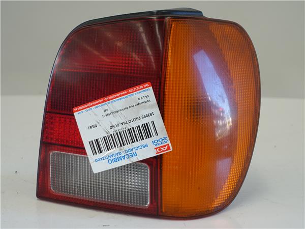PILOTO TRA. DCHO. Volkswagen polo iii (6n1)(09.1994->) 64 1.9 D AEF VERDE Bombilla Derecha derecho Faro Lámpara Luz Trasera trasero