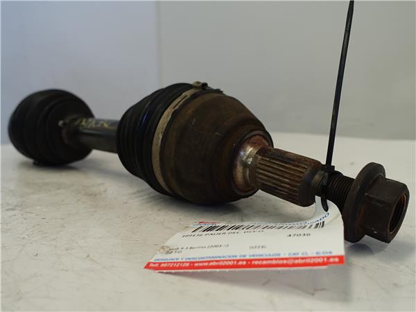 PALIER DEL. DCHO. Saab 9-3 berlina (2003->) 2.2 TiD D223L ROJO cardan Delantero Derecho trasmision - Imagen 3