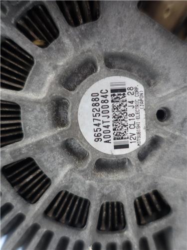 ALTERNADOR Peugeot 407 sw (05.2004->) 2.0 HDi 135 RHR (DW10BTED4) RHR(DW10BTED4) 9654752880 GRIS GLYCO generador - Imagen 3