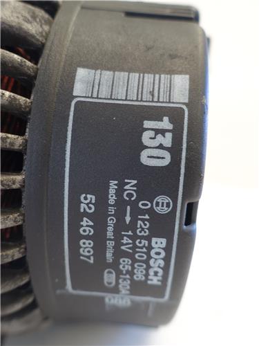 ALTERNADOR Saab 9-3 berlina (1998->) 2.0 Turbo B205E 0123510096 123510096 GRIS BOSCH generador - Imagen 3