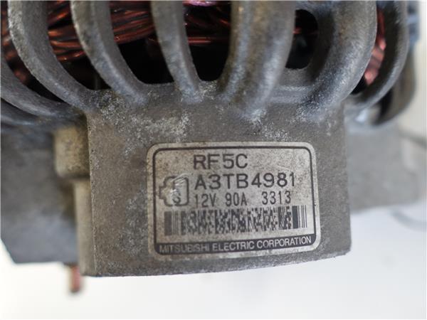 ALTERNADOR Mazda 6 berlina (gg)(2002->) 2.0 DI D/RF - #Prov# DRFPROV A3TB4981 GRIS GLYCO generador - Imagen 3