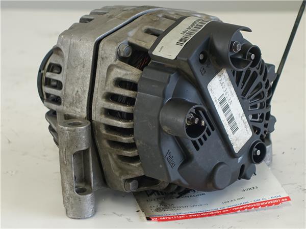 ALTERNADOR Fiat ii doblo (152)(2010->) 1.3 D Multijet 199 A3.000 199A3000 A623613A AMARILLO VALEO generador - Imagen 2