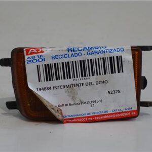 INTERMITENTE DEL. DCHO Volkswagen golf iii (1h1)(11.1991->) 1.9 TDI 1Z AZUL     Delanteras delanteros Derechas derechos pilotos