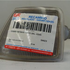 INTERMITENTE DEL. IZDO. Opel vectra a (1988->) 2.0 i 20 NE 20NE BLANCO    Delanteras delanteros Izquierdas izquierdos pilotos