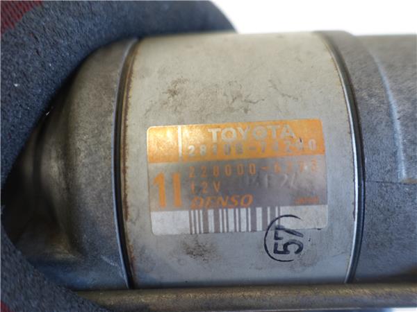 MOTOR ARRANQUE Toyota rav4 (a2)(2000->) 2.0 VVTi 4WD 1AZ-FE 1AZFE 228000-6273 2280006273 GRIS DENSO de - Imagen 3