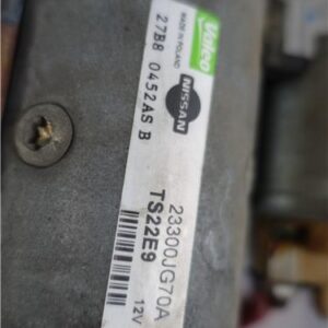 MOTOR ARRANQUE Renault koleos i (2008->) 2.0 Dynamique Pack2 [2,0 Ltr. - 127 kW dCi Diesel FAP CAT] D/M9RC8 - #Prov# DM9RC8PROV 23300JG70A NEGRO VALEO   de