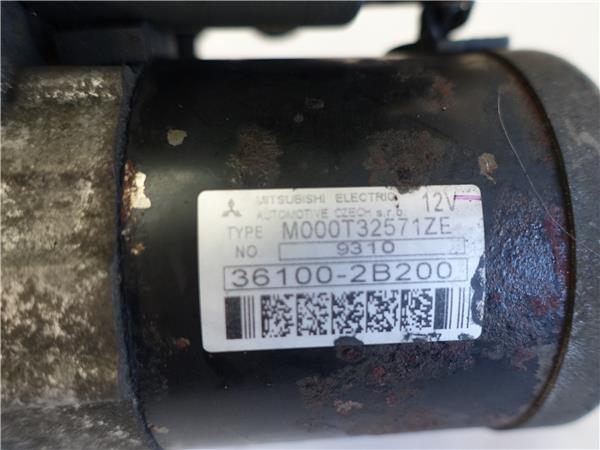 MOTOR ARRANQUE Hyundai i30 (fd)(06.2007->) 1.4 G4FA M000T32571ZE BLANCO MITSUBISHI de - Imagen 3