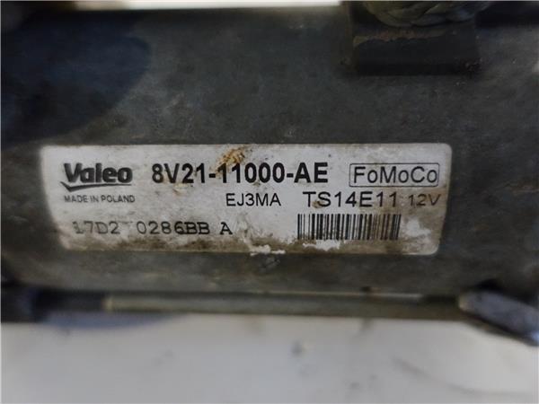 MOTOR ARRANQUE Ford fiesta vi 1.4 TDCi D/ KVJA - #Prov# DKVJAPROV TS14E11 BLANCO VALEO de