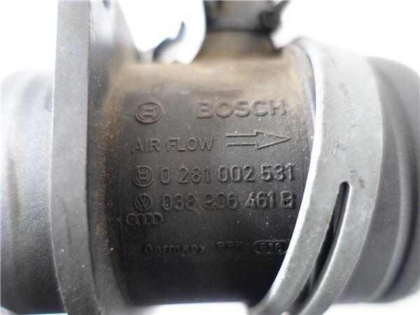 CAUDALIMETRO Volkswagen touran (1t1)(02.2003->) 1.9 TDI BKC 0281002531 281002531 AZUL ATE - Imagen 2