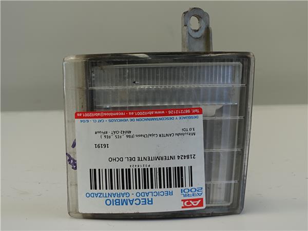 INTERMITENTE DEL. DCHO Mitsubishi canter caja/chasis (fb6_, fe5_, fe6_) 3.0 TDi 4M42-OAT - #Prov# 4M42OATPROV BLANCO Delanteras delanteros Derechas derechos pilotos