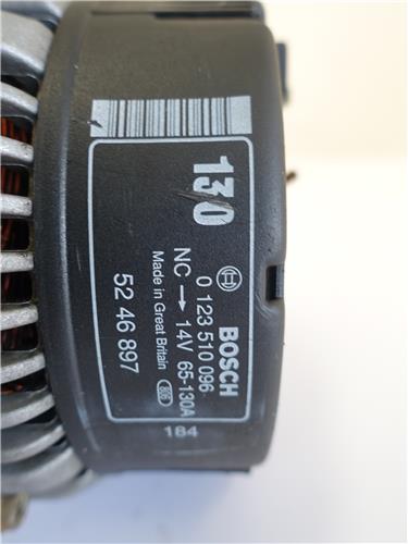 ALTERNADOR Saab 9-5 familiar (->06.2001) 2.0 t B205E 0123510096 123510096 GRIS generador - Imagen 3