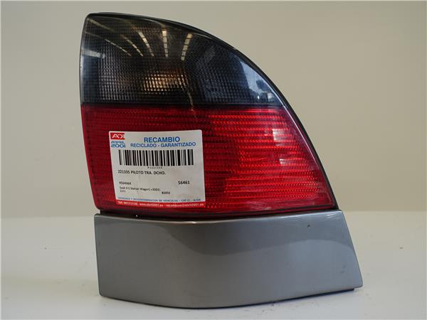 PILOTO TRA. DCHO. Saab 9-5 familiar (->06.2001) 2.0 t B205E 4564464 GRIS Bombilla Derecha derecho Faro Lámpara Luz Trasera trasero
