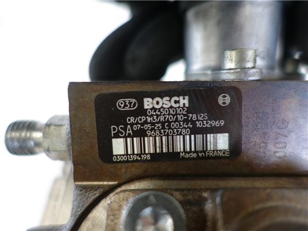 BOMBA INYECTORA Citroen c4 berlina (06.2004->) 1.6 HDi 9HZ-DV6TED4 9HZDV6TED4 9683703780 NEGRO BOMBA inyeccion INYECTORA - Imagen 3