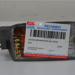 INTERMITENTE DEL. DCHO Toyota rav4 (a2)(2000->) 2.0 D-4D 4WD 1CD-FTV 1CDFTV 4223 GRIS PLATA    Delanteras delanteros Derechas derechos pilotos