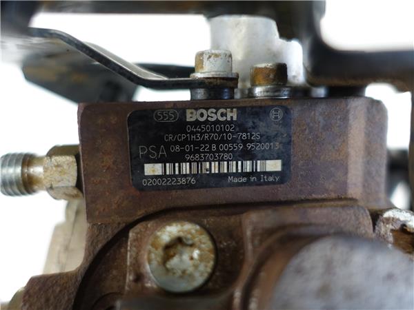 BOMBA INYECTORA Citroen xsara picasso (1999->) 1.6 HDi 9HX (DV6ATED4) 9HX(DV6ATED4) 0445010102 445010102 GRIS BOMBA inyeccion INYECTORA - Imagen 3