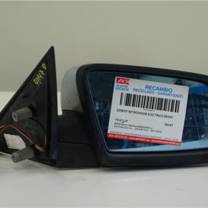 RETROVISOR ELECTRICO DCHO. BMW serie 5 berlina (e60)(2003->) 2.0 520d [2,0 Ltr. - 130 kW Turbodiesel CAT] N47 D20 A N47D20A F0123114 GRIS    Derecho Espejo