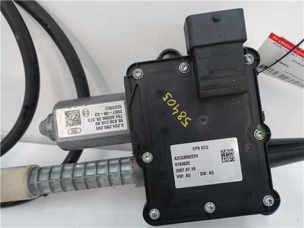 FRENO MANO ELECTRICO Citroen c4 grand picasso (10.2006->) 1.6 HDi 9HZ-DV6TED4 9HZDV6TED4 0204280095 204280095 GRIS - Imagen 2
