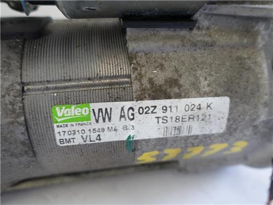 MOTOR ARRANQUE Volkswagen passat berlina (3c2)(2005->) 2.0 TDI CBDC TS18ER121 GRIS de - Imagen 3