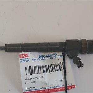 INYECTOR Opel astra j 2.0 CDTI A 20 DTH A20DTH 0445110327 445110327 NEGRO